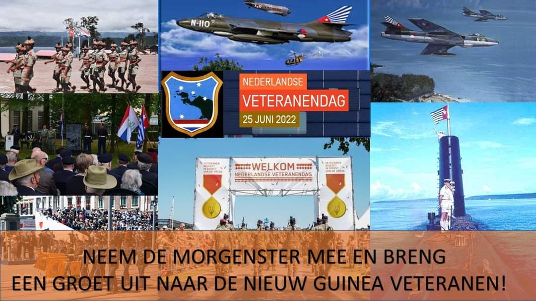 Morgen staat Free West Papua Campaign (Nederland) eindelijk weer op het Malieveld om de Nieuw Guinea Veteranen te begroeten!