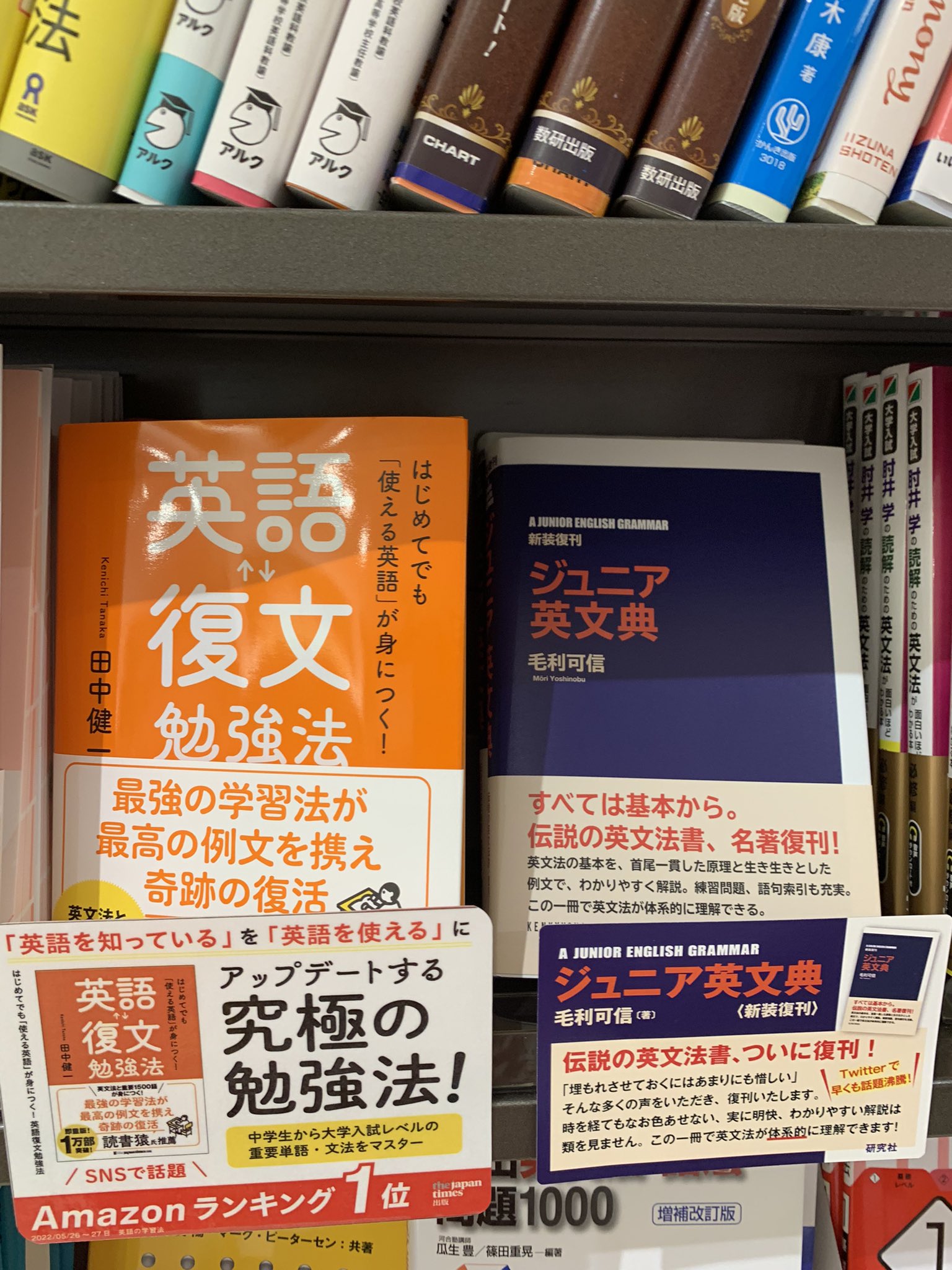 【希少】　ジュニア英文典　毛利可信 ジュニア英文典〈新装復刊〉 | 毛利 可信 |本 | 通販 | Amazon