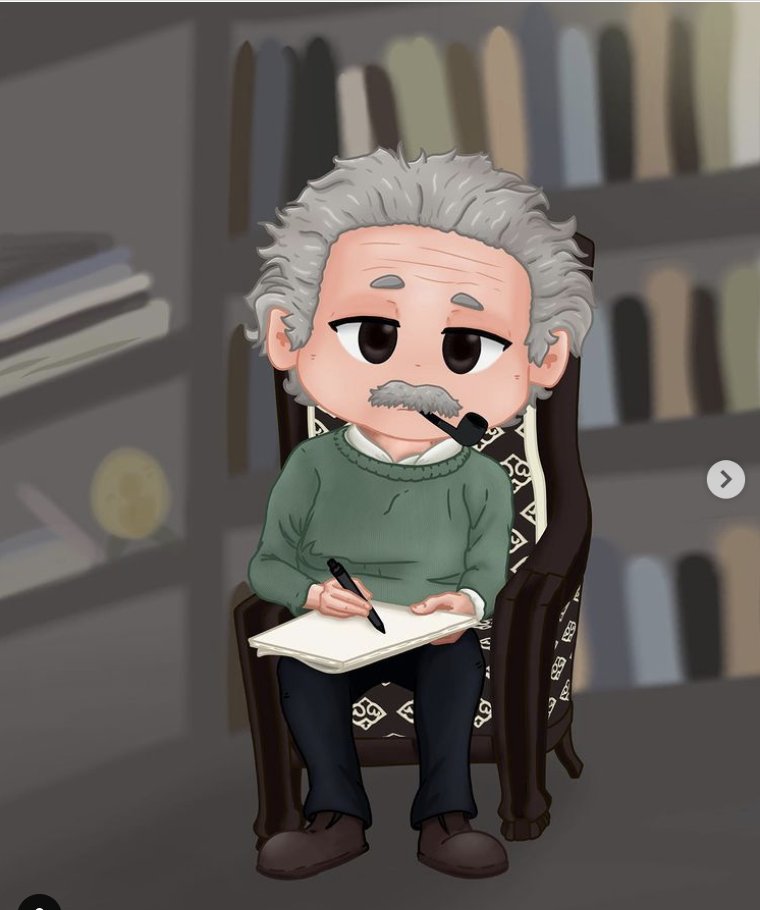 AlbertEinstein's tweet photo. Fan art Friday! https://t.co/HbPyqmqcaa https://t.co/7G8M7jaGzH