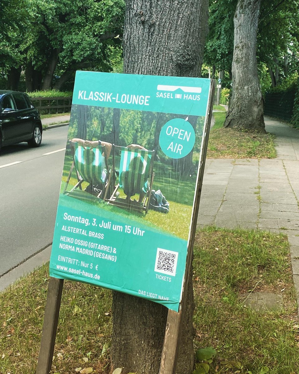 joetaniani's tweet photo. Klassik-Lounge open air im Saselhaus… Stay tuned! https://t.co/OjHLW4E1yR https://t.co/tlqqQe22b5