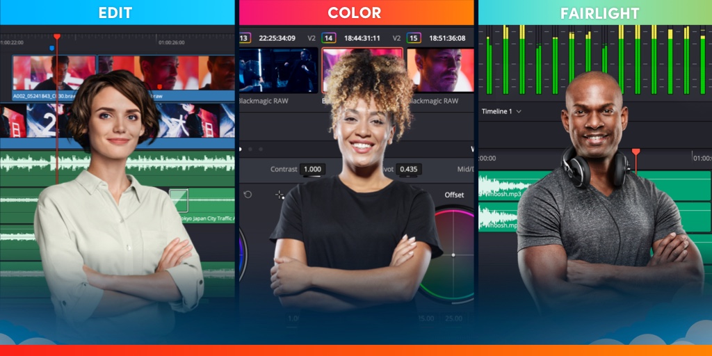 Blackmagic_News's tweet photo. DaVinci Resolve 18 Beta 5 Update! Adds compatibility with the new Blackmagic Pocket Cinema Camera 6K G2, AI image stabilisation, improves trim editor on the cut page, provides better audio playback of nested timelines and more! Download now from https://t.co/fuits3s7aB https://t.co/DZktQoJHWD