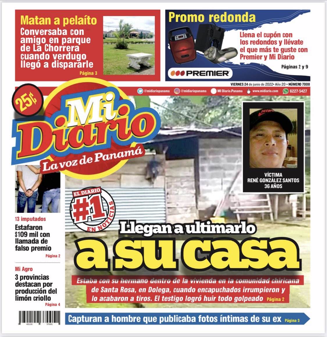 as_salazar's tweet photo. Portadas #Viernes #24deJunio #Panama 🇵🇦 https://t.co/Ce4gjj9Nkj