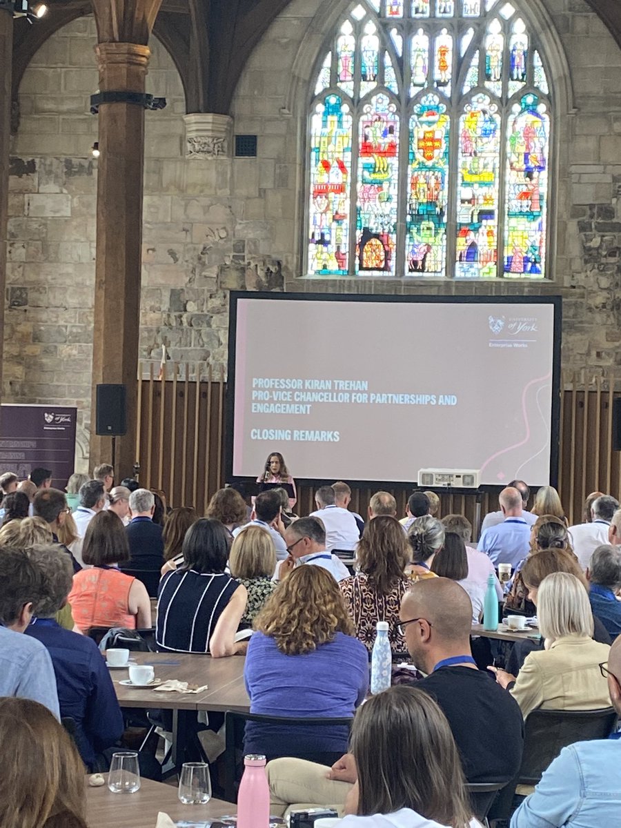 uoyentworks's tweet photo. To close the morning @ProfKTrehan explains that Enterprise Works is for anyone and everyone who wants to be enterprising #enterpriseworks https://t.co/Pi5p5FyIuG