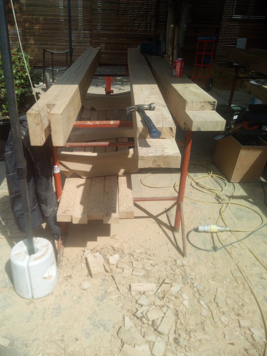 HaydenCarpentry's tweet photo. Start of an Oak Beam project https://t.co/7vp5nyb3Td