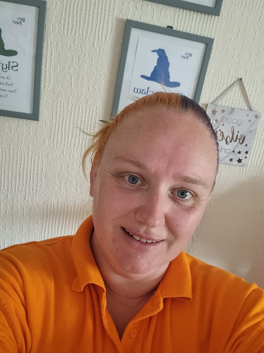 CommunitySarah's tweet photo. The face of an exhausted community connector, that as had a very productive morning visiting childcare partners. Love for what we do 🧡 @MrsMoore23 @CECDBlackpool @BetterStartBpl @MichelleO_CECD https://t.co/Wczu6LF0Oi