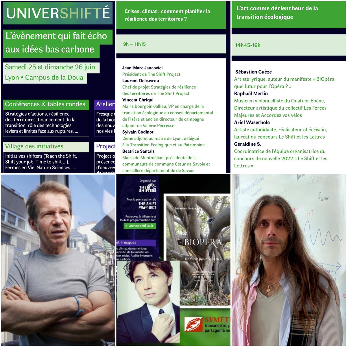 SebastienGueze's tweet photo. Qui aurait cru qu’un petit manifeste puisse me conduire auprès des plus grands pour défendre la Culture et sa transition. Rdv à Lyon pour l’UniverShifté avec @JMJancovici @theShiftPR0JECT @Les_shifters #LePlusGrandDéfi #AurélienBarrau #BIOpera 👉 https://t.co/l8LvN6c1tr https://t.co/14d3l1GNUI