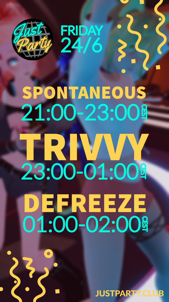 Tonight is gonna be a blast! @SpontaneityVR @Its_Trivvy @TheDeFreeze !