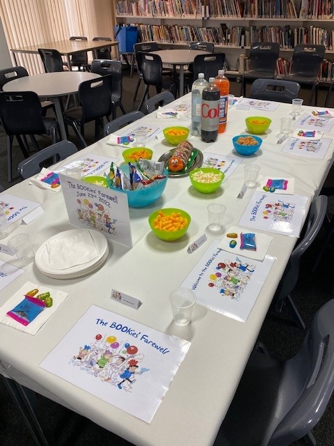 CaldervaleLib's tweet photo. It's that time of year again, The BOOKies' Farewell Party.  Curly the Caterpillar was Matilda the Bookworm's stand-in. We reminisced about our activities over the year, presented certificates and book prizes.  Keep reading over the summer, the book groups will be back soon. https://t.co/p9kGtT4rwR