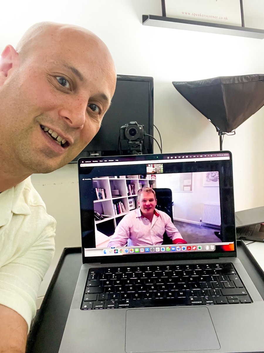 I'm here filming my latest episode of 'In Conversation With', this time with <a href="/TimBecauseICan/">Tim Bradshaw | Keynote Speaker</a> talking about his work in Kyiv, Ukraine. You have done amazing work for the world. I respect your courage and determination, Tim. Good chat! Full episode will be uploaded very soon.