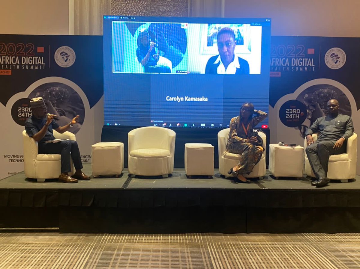 Live at the 2022 Africa Digital Health Summit, Our Country Director <a href="/NjideN/">Njide Ndili</a> speaks on the @GHFutures2030 Report.

“The Lancet Report is a wake-up call for health and digital policy makers to act urgently to proactively govern the digital transformation of health.”
#adhs2022