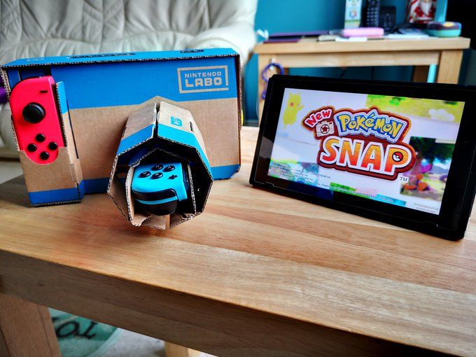 NintendoPlayUK's tweet photo. p.s: We asked for this 2 years ago. Please make it a reality Nintendo!🤞 #NewPokemonSnao #LaboVR https://t.co/MnGKoVFmbT