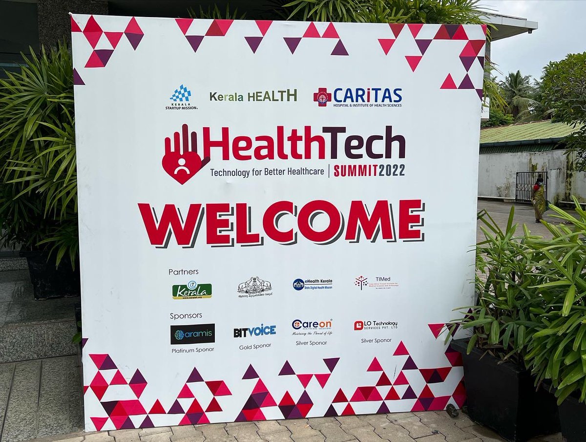 McareApps's tweet photo. HealthTech Summit 2022 by Kerala Startup Mission, Kerala Health &amp; Caritas Hospital at Le Meridien Kochi. https://t.co/02hbWLLY4c