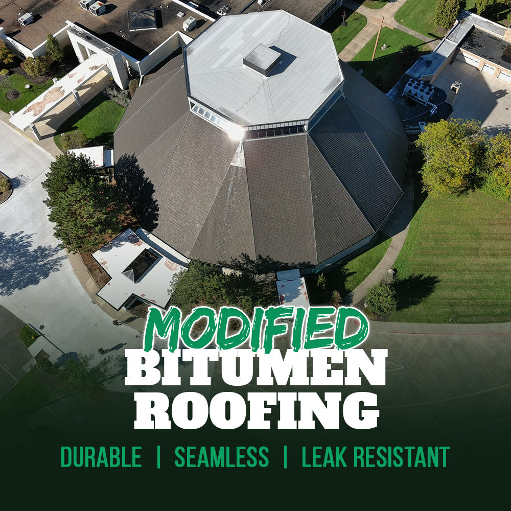 RoofingWarren's tweet image. When our clients are looking for long-term durability in a roofing system, we often select modified bitumen. 

Learn more about modified bitumen: 
warrenroofing.com/roofing-servic…

#commercialroofing #modifiedbitumen