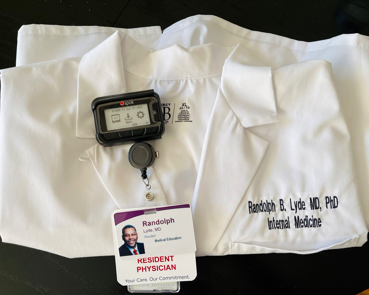 Today, I start my career and have the privilege of being someone’s Physician. 

First day of residency feels like a dream come true. 😭☺️