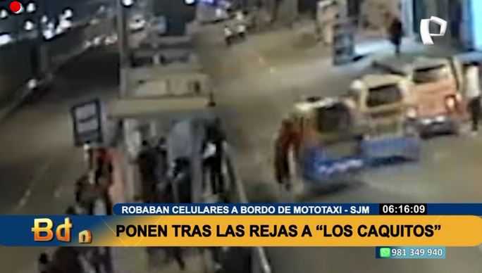 PTV_Noticias's tweet photo. #BDP #EnVivo | CAEN LOS ‘#CAQUITOS DE SAN JUAN’. Se dedicaban a #robar celulares en mototaxi.
Míranos EN VIVO ► https://t.co/gj7lGwGLNU
#PanamericanaTelevisión #NoticiasPanamericana #SJM https://t.co/K4D4spDGxw