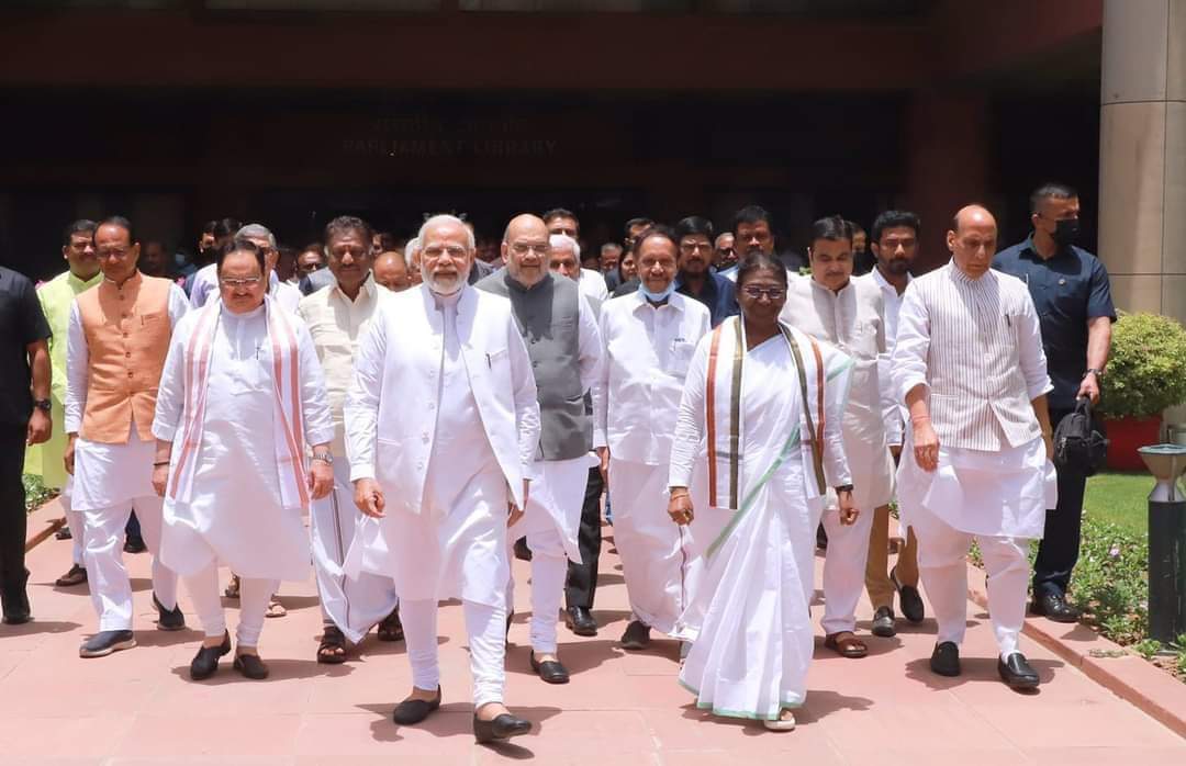 KN4BJP's tweet photo. Pic of the day @BJP4India https://t.co/WzBXklCNns