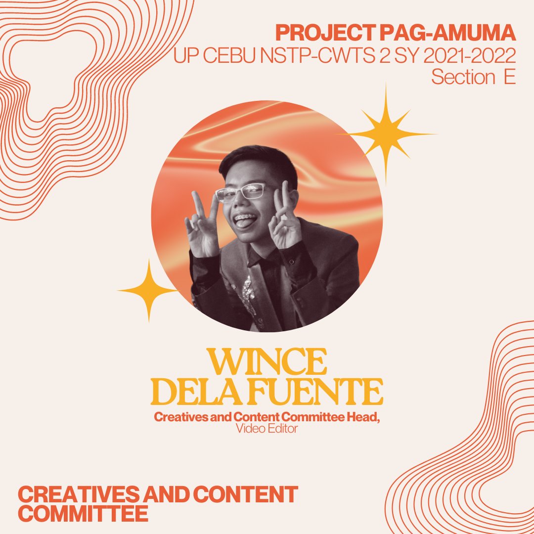 ProjPagamuma's tweet photo. The journey of Project Pag-amuma has been extremely enriching with lot of learning and full of volunteerism. Truly, the fruit of collective movements is beyond remarkable✨.  

Presenting the people behind the success of Project Pag-amuma —

Kay sa Project Pag-amuma, pinangga ka! https://t.co/jqb7fuir6n