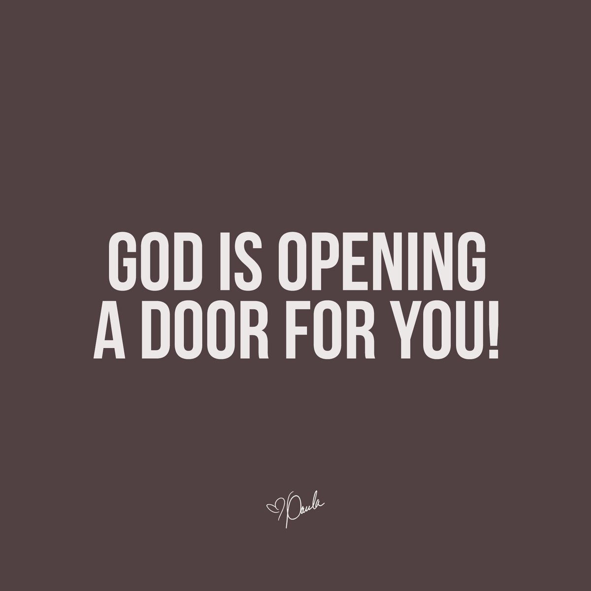 Paula_White's tweet photo. God is opening a door for you https://t.co/DKFWC8wSZQ
