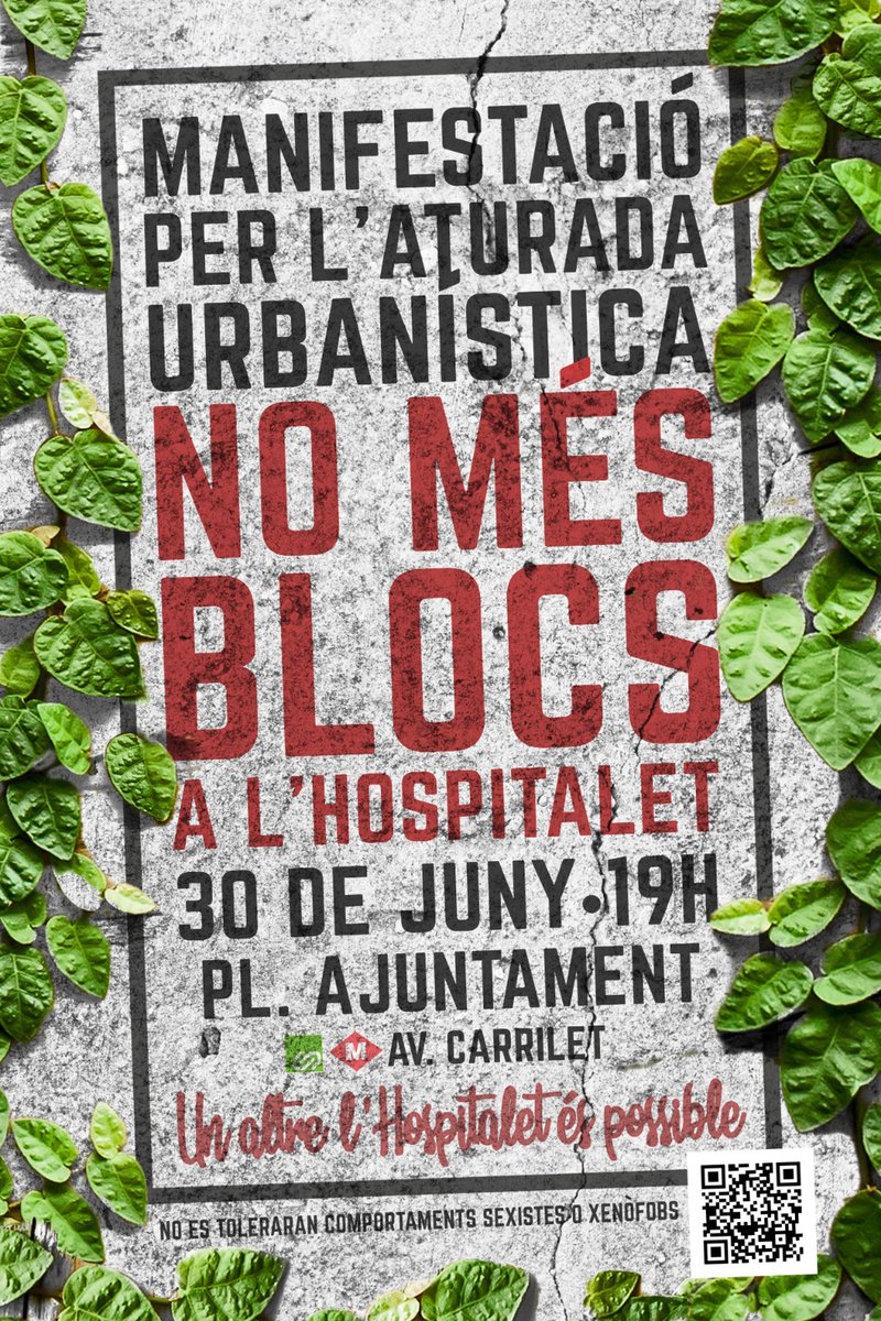 juancjimenezsa's tweet photo. Feliz San Juan vecinas, y recordar que la semana que viene en Cornellà saltará la chispa, en Hospitalet echaremos leña, y el baix Llobregat se organizará.
 Por unas ciudades dignas de ser vividas.
 #AturadaUrbanisticaJA https://t.co/Zf85j213M7
