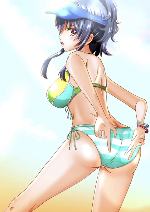 暑くなってきたのでバリボー紗代子🔥 
