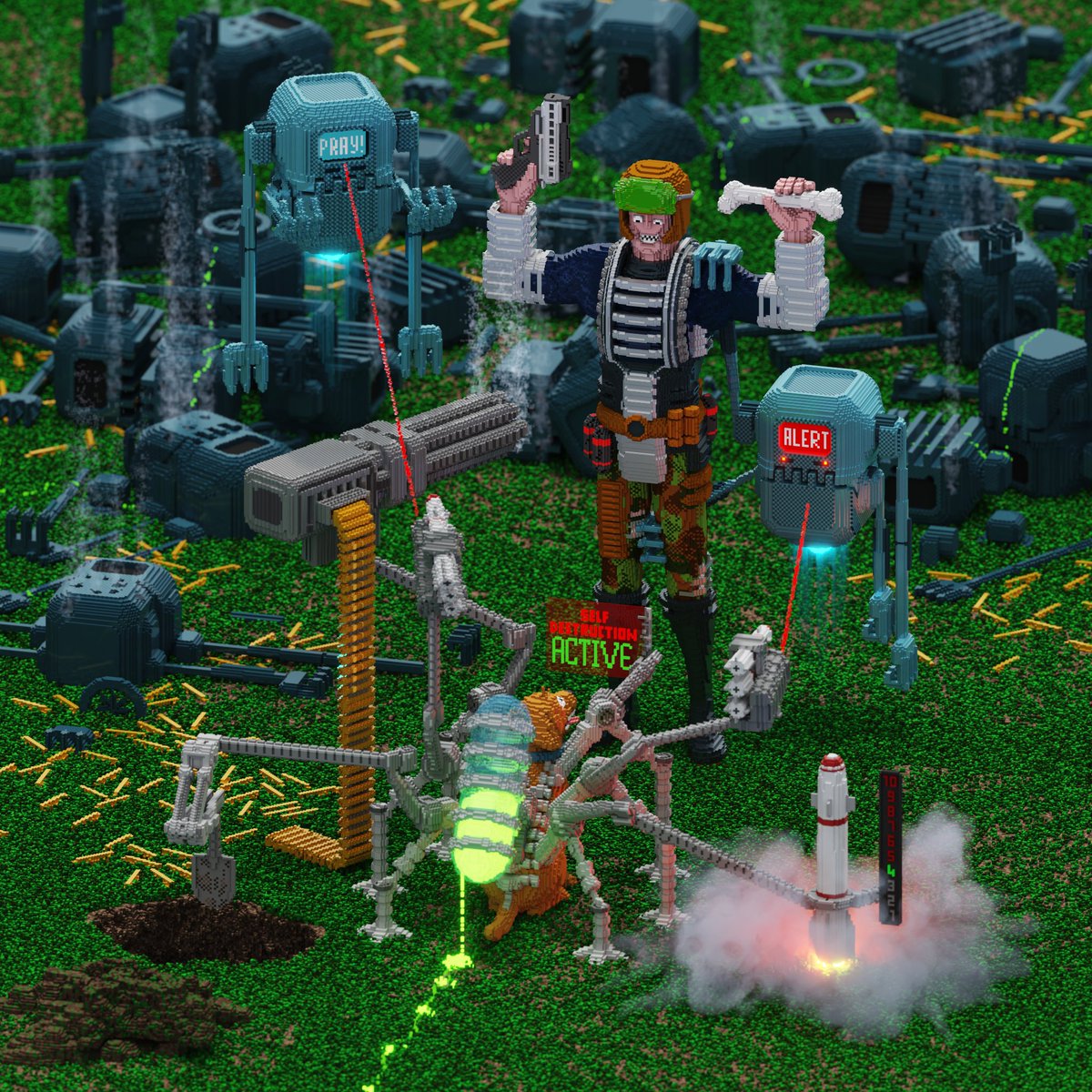 My latest 100% #voxel work is available on <a href="/AsyncArt/">Async Art</a> 
async.art/art/master/0xb…