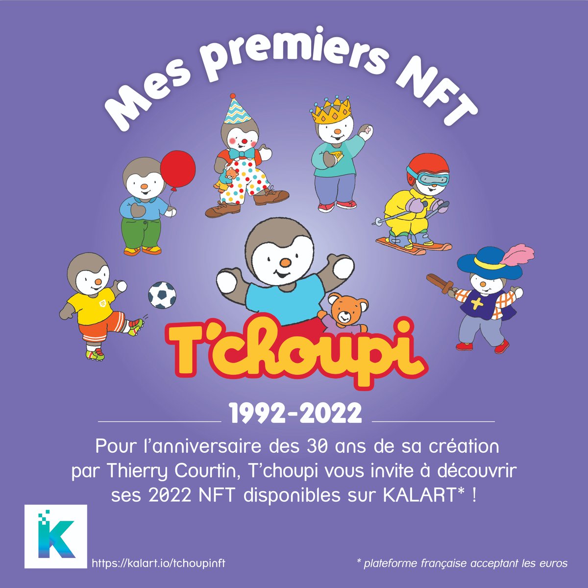 T'choupi NFT tweet media