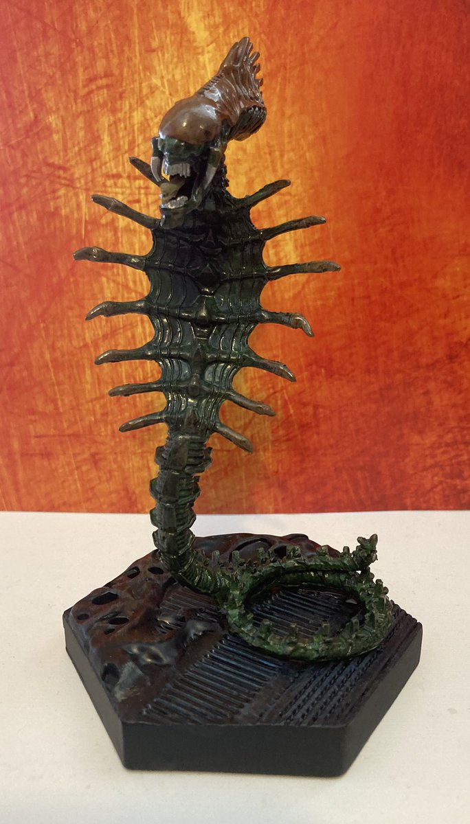 tremorphonic's tweet photo. Latest addition to the monster collection: #SnakeAlien
Another awesome concept #xenomorph character from the #Aliens #RetroCollection
The less humanoid the more disturbing imo!
#Alien @EaglemossLtd #aliencollection #MantisAlien #alienvspredator #AVP https://t.co/Wied79oYcP