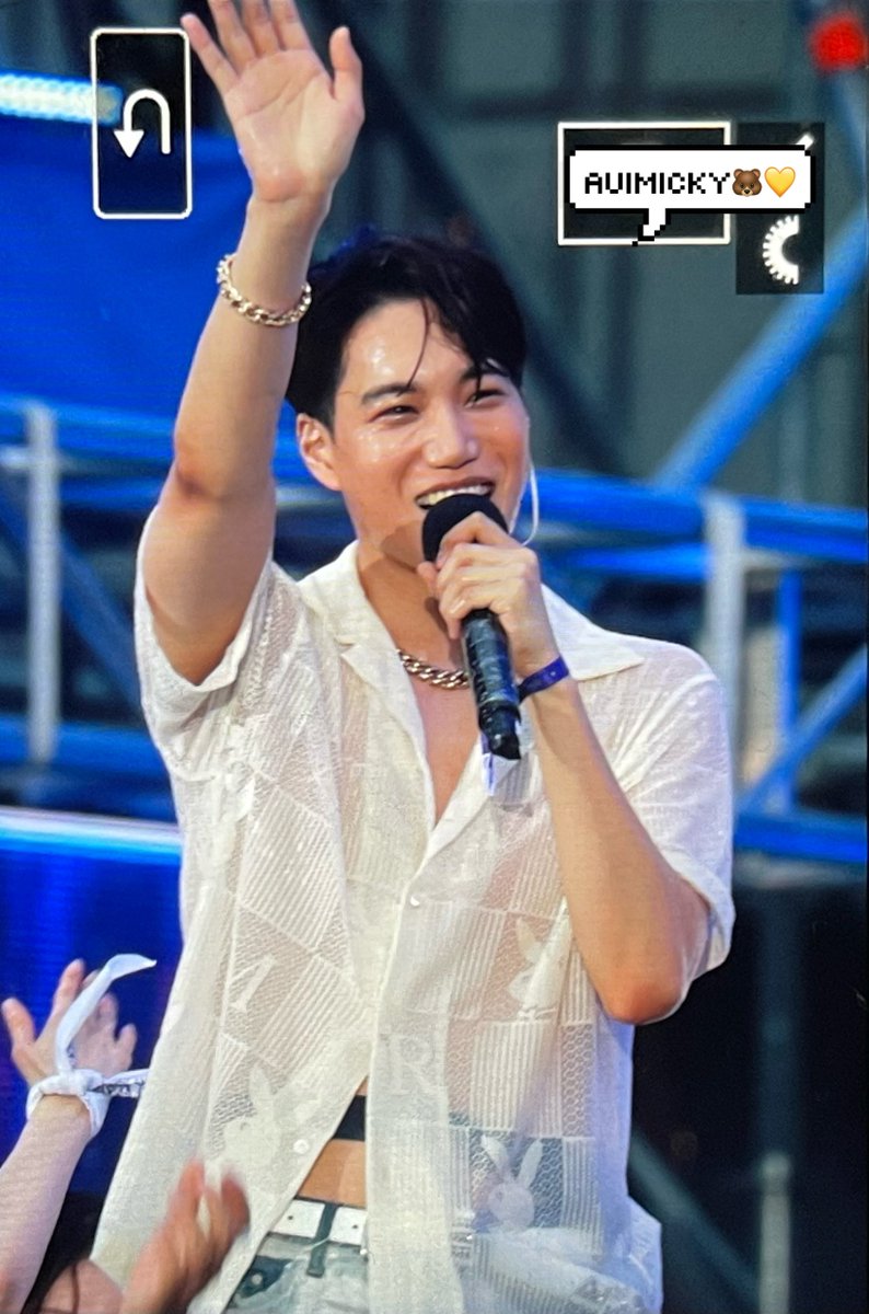 AUIMICKY's tweet photo. 220624 waterbomb น้องไคน่ารักมากๆๆๆๆๆๆๆๆ 💛💛💛💛💛💛💛💛💛💛 #카이 #KAI #EXO @weareoneEXO https://t.co/r7744ugASW