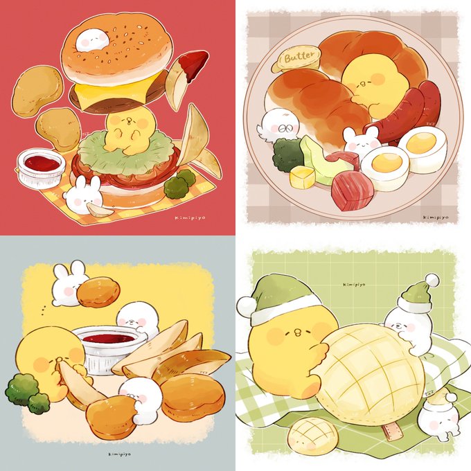「melon bread」 illustration images(Latest)｜3pages