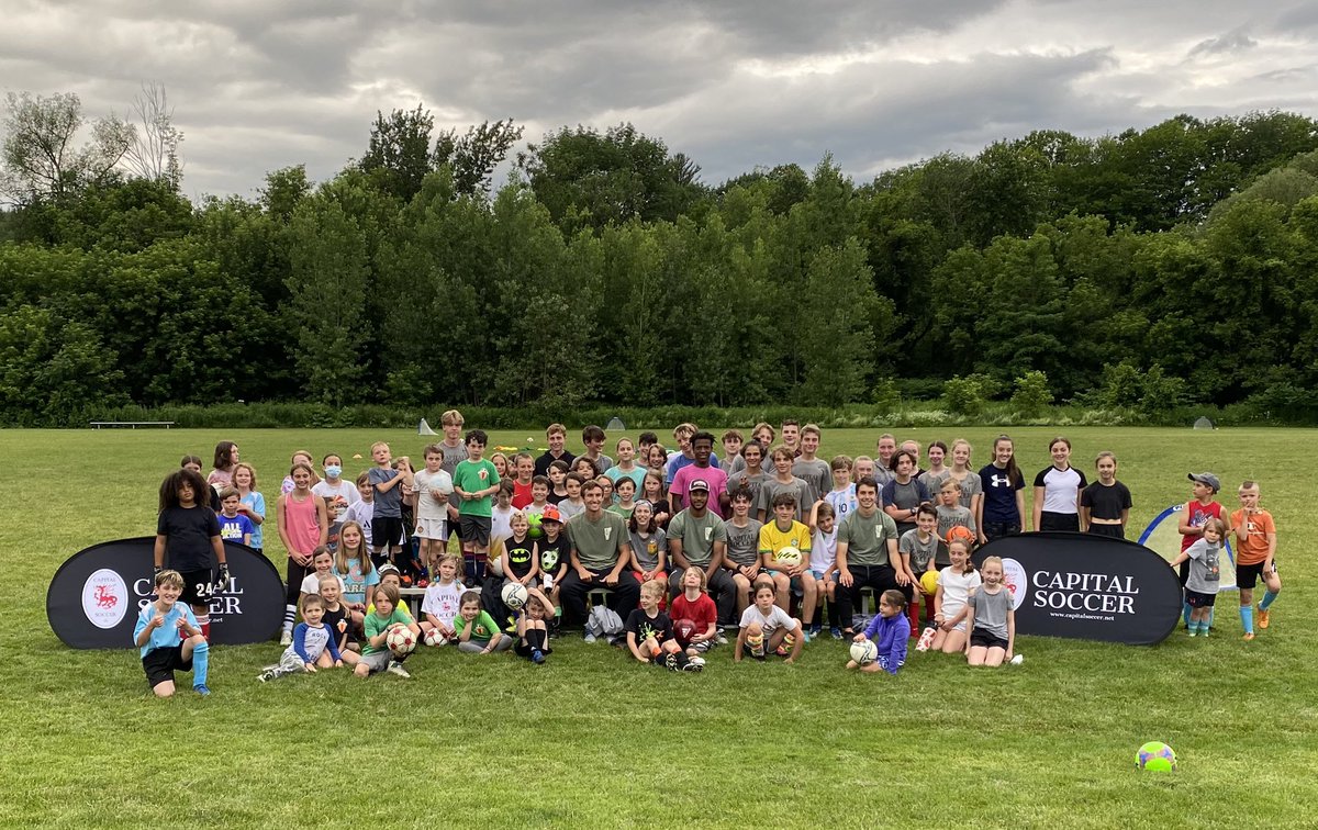 capital_soccer's tweet photo. A really fun evening with @VermontGreenFC last night! https://t.co/ufOrCt7vMd