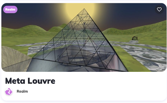 ommgallery's tweet photo. 🔥 META LOUVRE ✖️ @Enter_Realm 🔥

🥳 We are really excited to be part of the public beta of the fantastic @Enter_Realm world.

1⃣ Install the app
2⃣ Open "Meta Louvre" REALM

Check it out!
👇👇👇
https://t.co/qZcwVgqFx9 https://t.co/2ZNK4lQ34j
