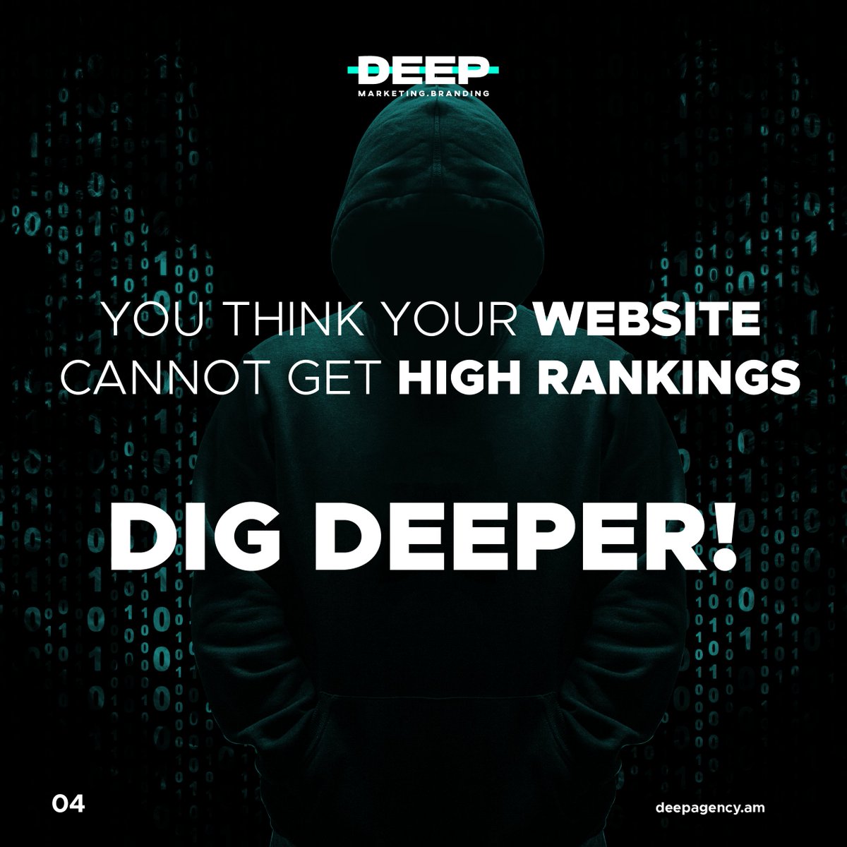 agency_deep's tweet photo. Think you have reached the top? 🙂Better always beats best! 😉

😎 Here we believe that whether the glass is half-empty or half-full, there is still room for more, so why not just dig 𝐃𝐄𝐄𝐏er?

#marketing #seo #ranking #website https://t.co/gaQcbTz9na