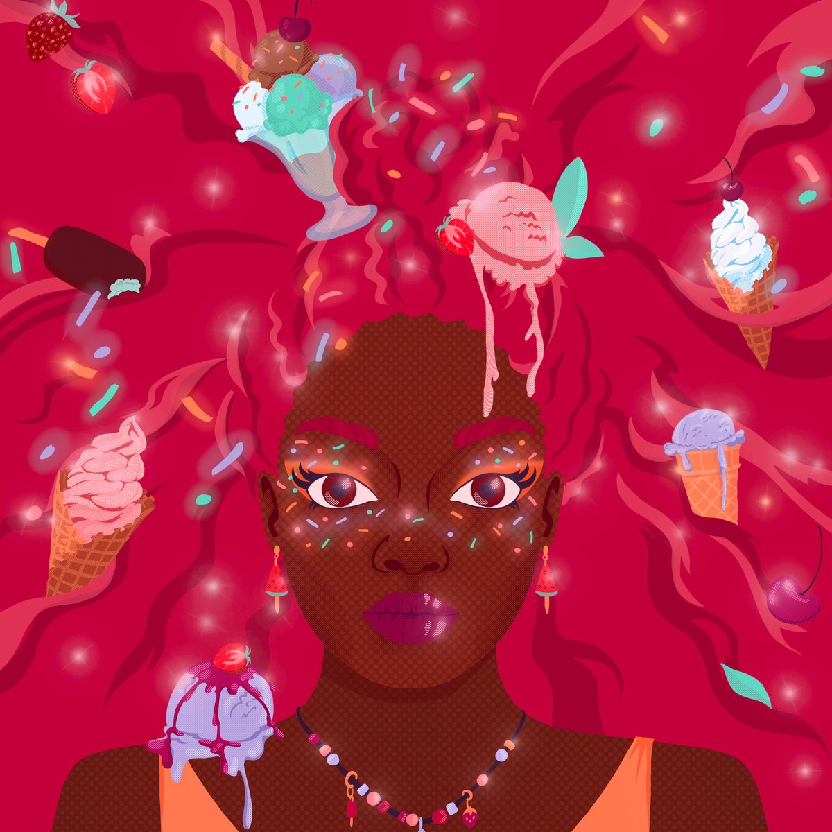 Animoutiart's tweet photo. ICE CREAM IN MY HEAD 🍦

This hot summer day, all I can think about is ice cream. Which one to choose: chocolate, vanilla or maybe strawberry?

5 #XTZ 
1 eds

🔗https://t.co/z3dGOk03qi

#CleanNFT #tezos #NFTs #nftart #NFTCommunity https://t.co/RdpqTAmyAb