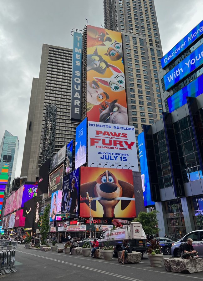 A real 'pinch me' moment for our team!  #PawsofFury