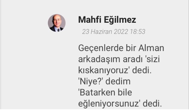 YouLookOnlyOnc1's tweet photo. @mahfiegilmez Hocam adami bayiltmissiniz:) https://t.co/hhCrOpce84
