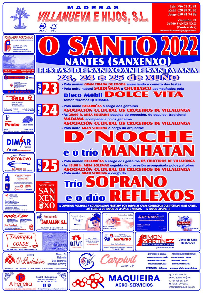 Comision_OSanto's tweet photo. #OSanto2022 #SanXoán #Festa https://t.co/J73296Scml