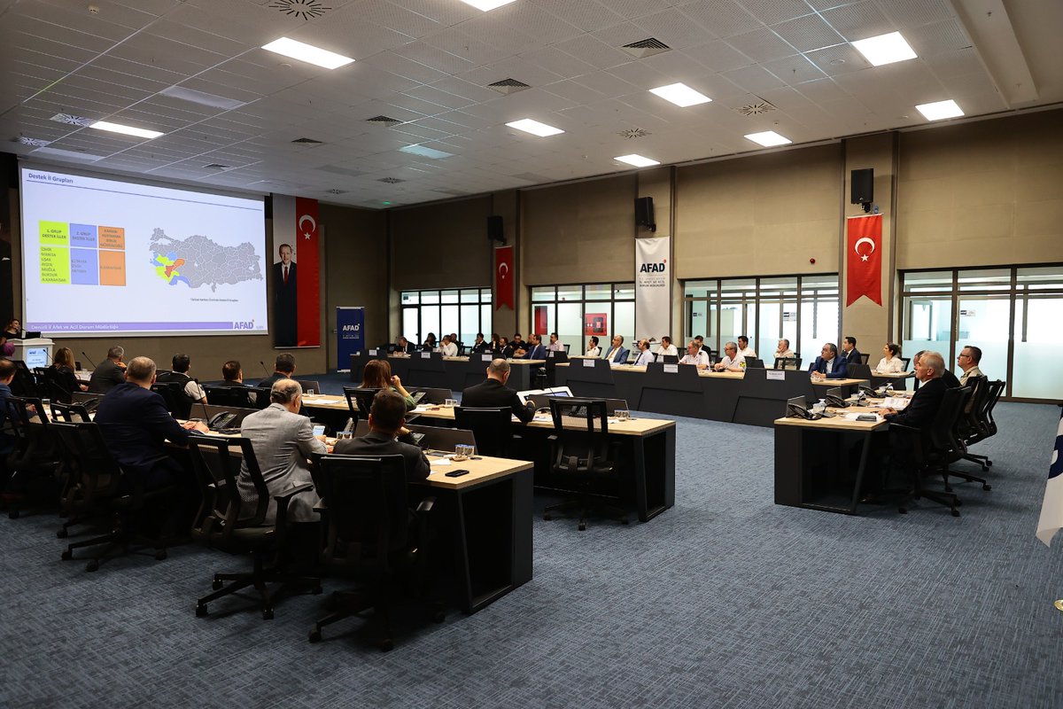 osmanzolan's tweet photo. İl Afet ve Acil Durum Koordinasyon Kurulu toplantısını gerçekleştirdik.

Allah’ım şehrimizi, ülkemizi afet ve musibetlerden korusun. https://t.co/WFKSewsVpz