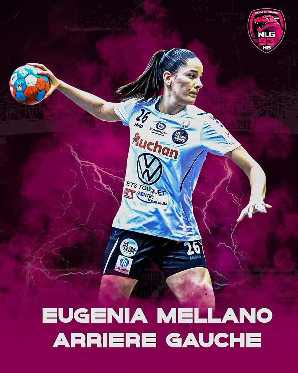 La lateral izquierdo cordobesa <a href="/eugemellano/">Euge Mellano</a> , ex <a href="/jcchandball/">JCC Handball</a> y de último paso por <a href="/HB_Octeville/">Handball Octeville-sur-Mer</a>, refuerzo de Noisy Le Grand, equipo que milita en D2F, segunda categoría del handball francés.