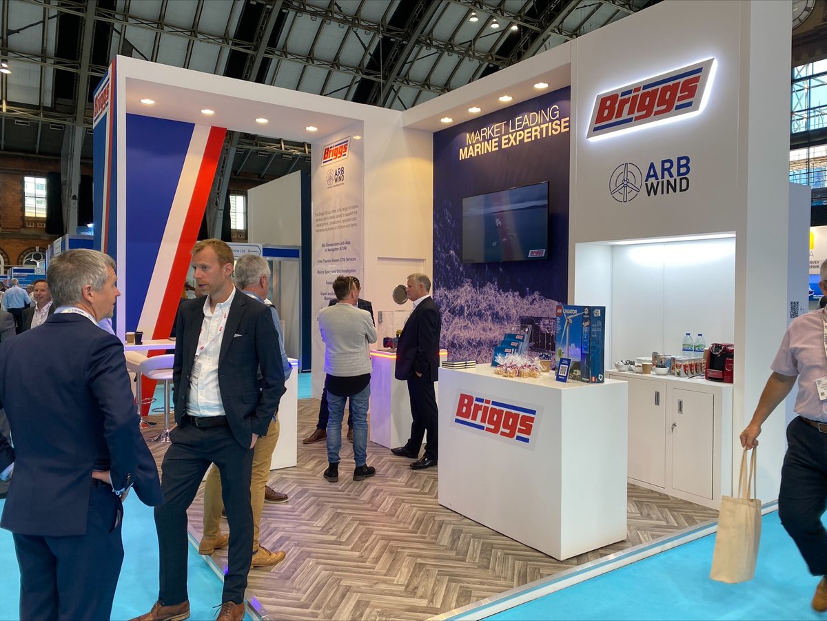 briggsmarine's tweet photo. Great week exhibiting at @interspill, @seawork & @RUKEvents Global Offshore Wind.
Thanks to all who visited - prize winners TBA next week!
#globaloffshorewind #gow22 #offshorewind #RUKGOW22 #Interspill22 #oilspillresponse #environmentalservices #Seawork22 #seaworkinternational https://t.co/sV4e9q6s2C