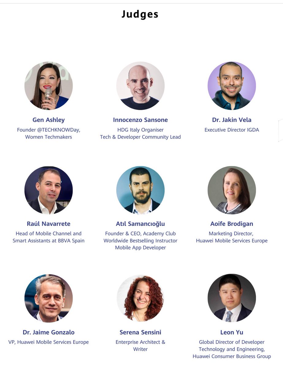 Happy to announce I'll be one of the judges, for the European region, for #AppsUp 2022!    Also <a href="/TECHKNOWDay/">TECH(K)NOW</a> is one of the partners for this year's challenge!

More details here >>
developer.huawei.com/consumer/en/ac…