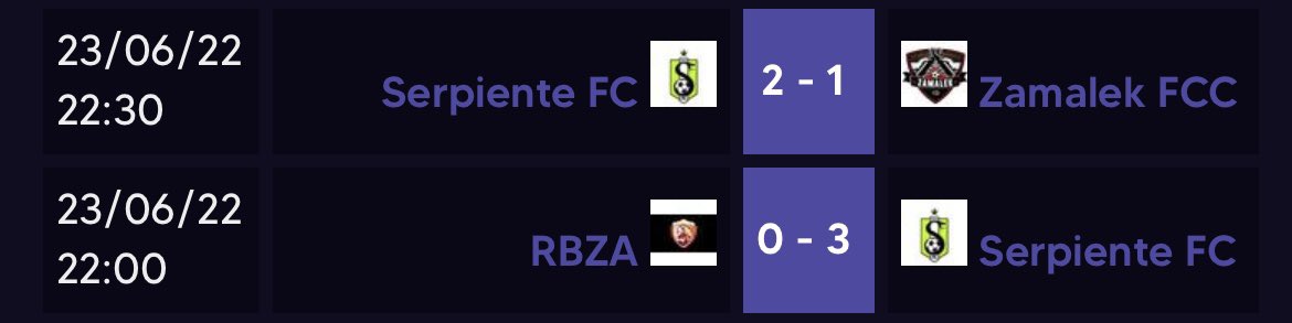 Serpiente FC SAPL tweet media