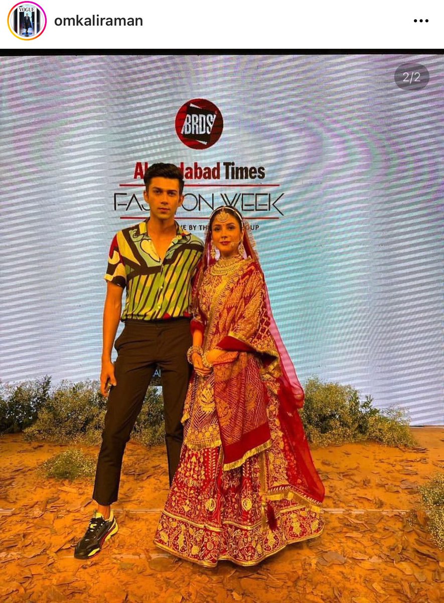 shazia0772's tweet photo. @ishehnaaz_gill @ishehnaaz_gill new unseen pic omkaliraman new Instagram post 😍😍😍😍😍😍 Ahmedabad event #TimesFashionWeek  #Sidharthshukla #SidNaaz https://t.co/tD0cpr7bVB