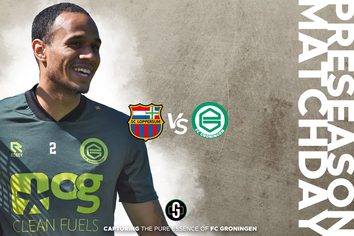 ➡️𝗣𝗥𝗘-𝗦𝗘𝗔𝗦𝗢𝗡 𝗠𝗔𝗧𝗖𝗛𝗗𝗔𝗬 

⏰ 19.00h
📍 Sportpark De Bosweg, Loppersum