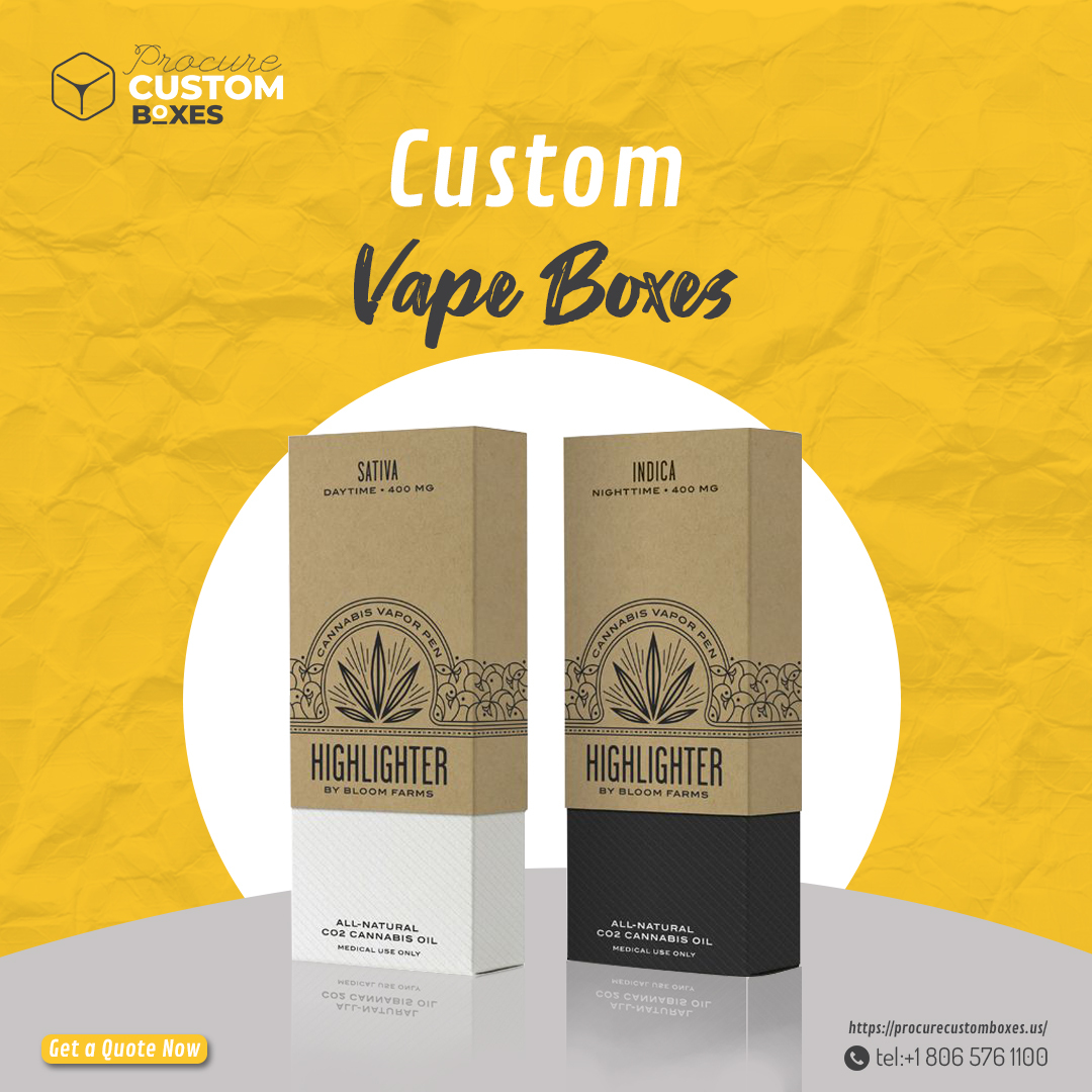 PCustomboxes's tweet image. Get custom shapes, styles, sizes and designs of vape boxes that your customers will love at competitive rates 

Get a Quote Now
procurecustomboxes.us

#CustomVapeBoxes #CustomVapePackagingBoxes #VapeBoxes