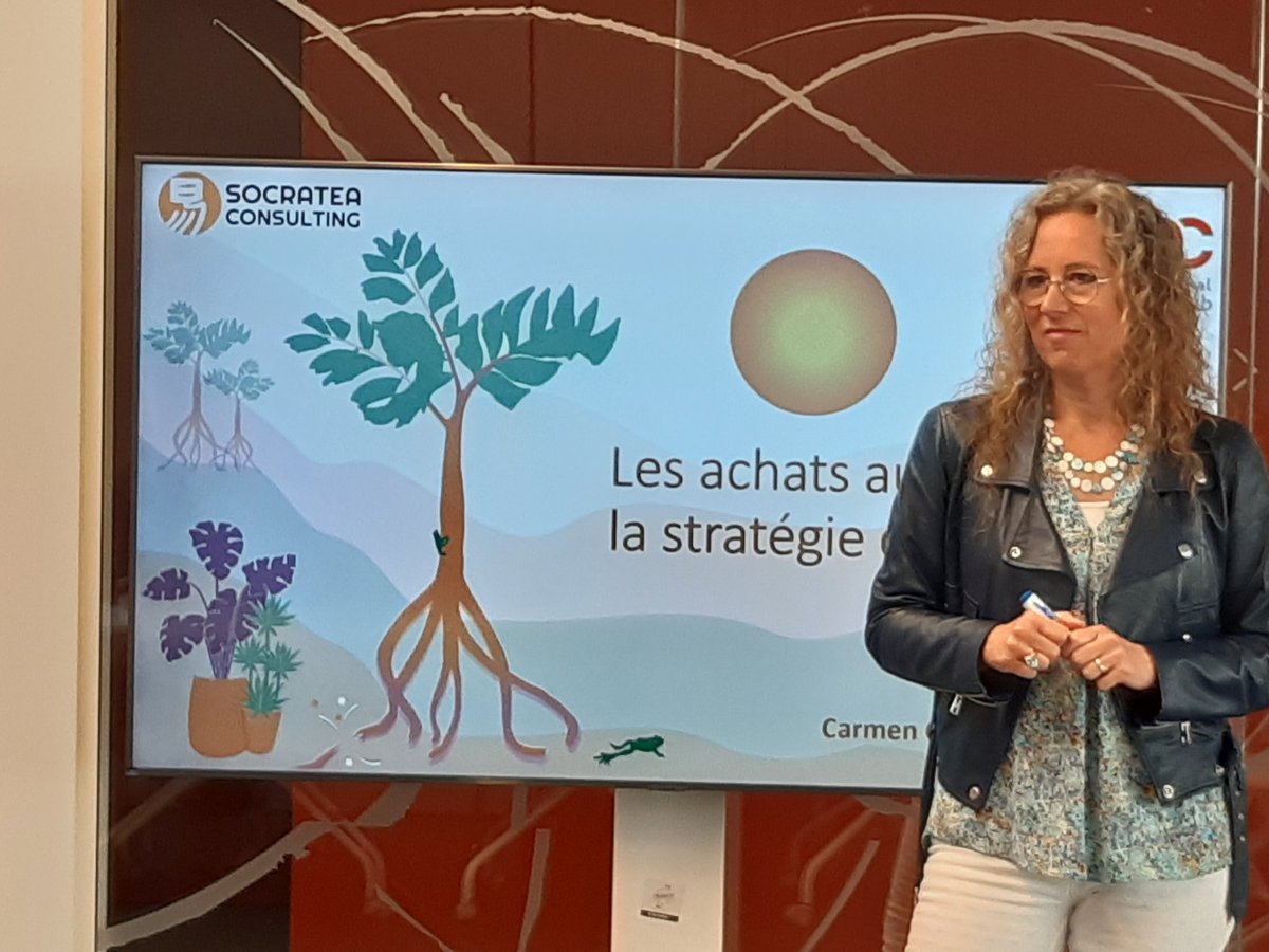 MicheleBrelet's tweet photo. #International #Achats
Les #Achats au service de la stratégie de l'entreprise @ClubIOC @CCINantes  avec l'expertise de Carmen Cachinho Wastian #Socratea Consulting https://t.co/MJ2J7K83RO