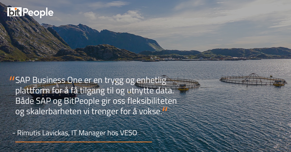 BitPeople_No's tweet photo. VESO er Norges ledende leverandør av legemidler, vaksiner og oppdragsbasert forskning til akvakultur.

Les mer om samarbeidet her: https://t.co/RayoWFjita

#SAPBusinessOne #Kundereferanse #BitPeople https://t.co/tRX5RnRfdy