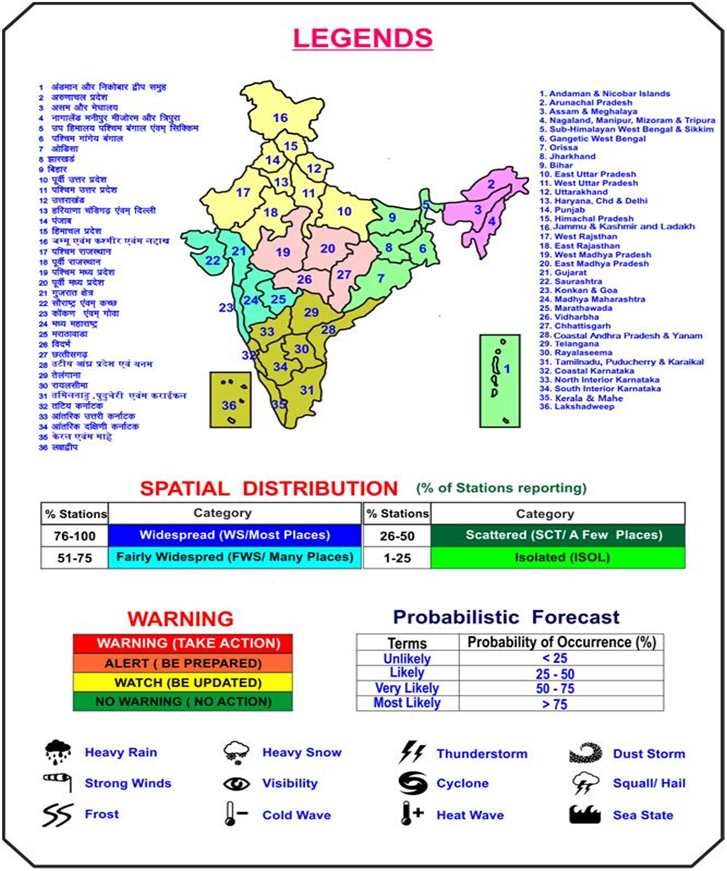 Indiametdept's tweet photo. Isolated heavy to very heavy rainfall also likely over Konkan, Goa &amp; Coastal Karnataka during 24th-26th; over ghat areas of Madhya Maharashtra on 24th &amp; 25th and over south Gujarat state on 25th June. https://t.co/EviA0rg5tq