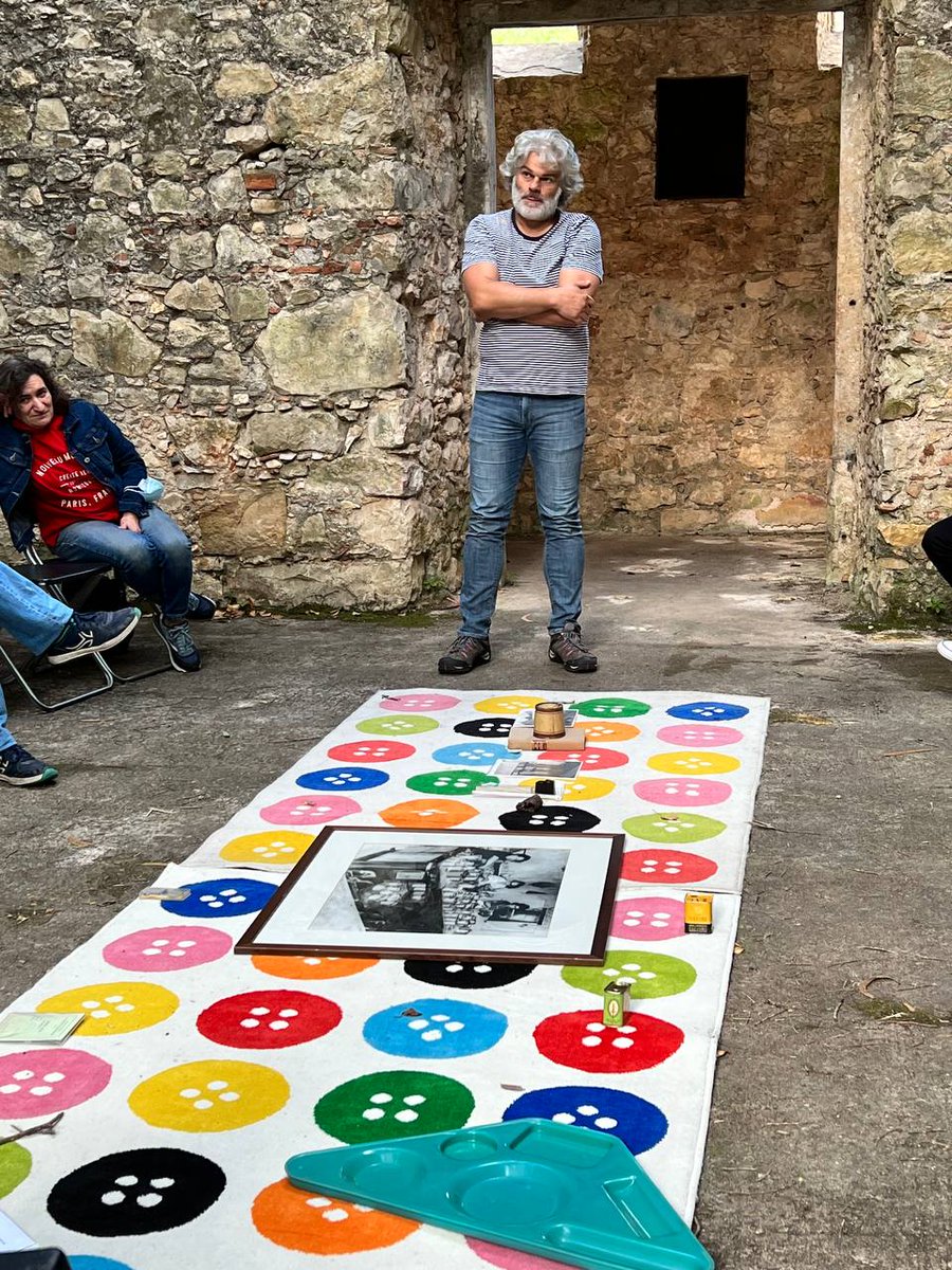 DreamMuseater's tweet photo. Greetings from Município de Oeiras' Gunpowder factory! We just held a #dreammuseater workshop for #teachers about digital storytelling. Objects from collections were used as #storytelling devices. A great experience and everyone is really excited for the future! @EUErasmusPlus https://t.co/jAjjt0AnxA