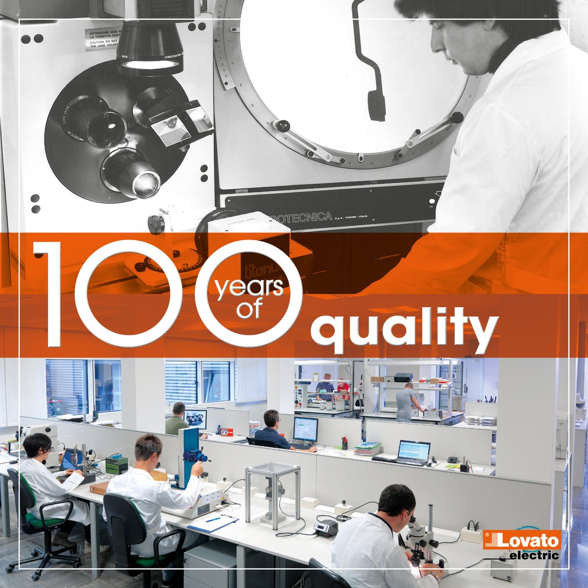 LovatoElecUK's tweet photo. π― LOVATO Electric for 100 years has been following the continuous research of an ever higher quality level. 1922 β‘οΈ 2022 #lovatoelectric #100yearsof #history https://t.co/E8bLI8gCIG