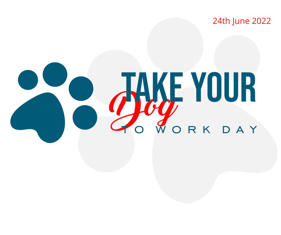 Today is take your Dog to Work Day! 
Did you know taking your dog to work relives stress, improves communication and collaboration.

We would like you to share a picture of your dog in your work place in the comment section 🐾

#TheCOSGroup #TakeyourDogtoWorkDay